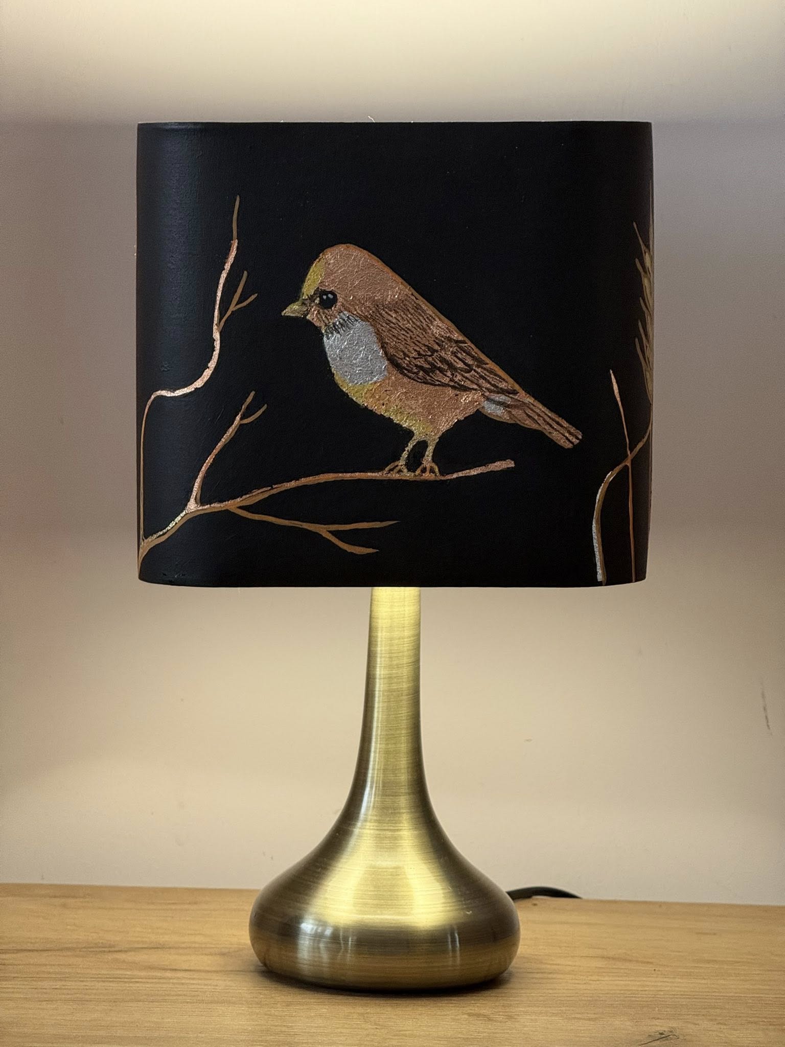 Custom torch lamp Lusampop